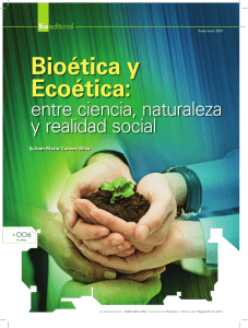 Bioética y Ecoética: