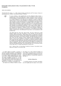 estudio geologico del paleozoico del w de zamora