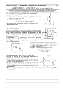 ProblemasAmplificaciónII-Circuitos con dos transistores