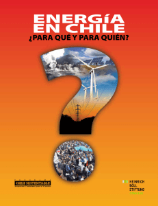 Energia en Chile. ¿Para qué y para quién?