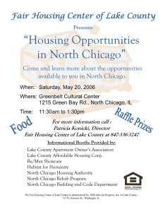 “Housing Opportunities in North Chicago”