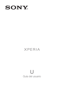 Xperia™ U Guía del usuario