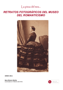 RETRATOS FOTOGRÁFICOS DEL MUSEO DEL ROMANTICISMO