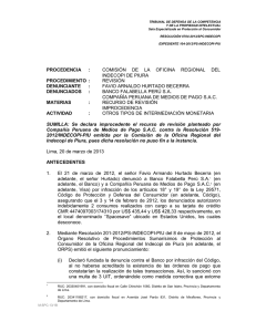 Resolución N° 0704-2013/SPC