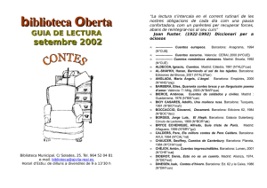 4. Contes, setembre, 2002 - Ajuntament de Vila-real