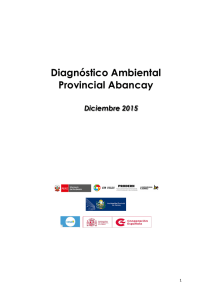 Diagnóstico Ambiental Provincia de Abancay 2015