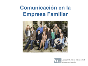 Asamblea Familiar, Consejo de Familia y comunicación