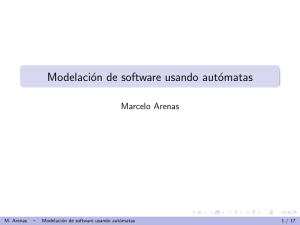 Modelación de software usando autómatas