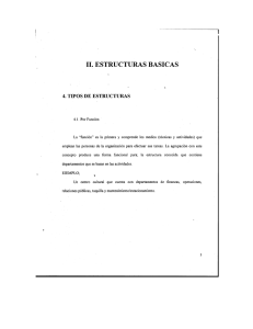 ii, estructuras basicas