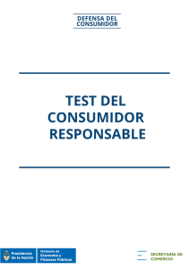 Test del consumidor responsable