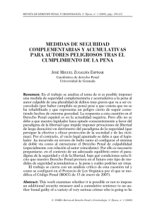 medidas de seguridad complementarias y - e-Spacio