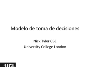 Modelo de toma de decisiones