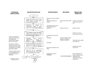 PUNTOS DE OPORTUNIDAD DIAGRAMA DE FLUJO