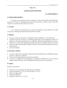 Page 1 ENF RNAERÍA NEO.A. Al Tema 116. ALIMENTACIÓN POR