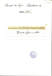 Ley relativa a Confesiones y Congregaciones religiosas. 17/05/1933