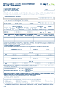 formulario de solicitud de incorporacion seguros