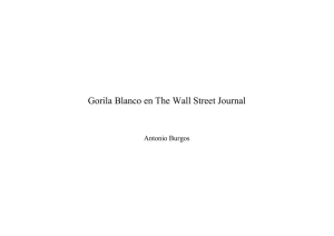 Comentario de "Gorila Blanco en The Wall Street Journal"
