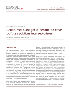 Chile Crece Contigo - Instituto de Políticas Públicas UDP