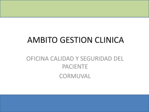 Ámbito Gestión Clínica - Area de Salud Cormuval