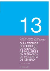 guía técnica do proceso de atención ás - Mulleres en Galicia