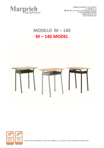 modelo m – 140 m – 140 model