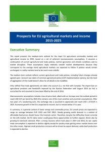 Prospects for EU agricultural markets and income 2015