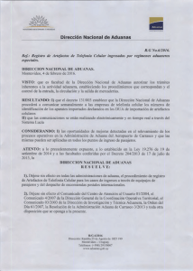 Dirección Nacional de Aduanas