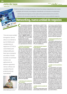 Networking, nueva unidad de negocios