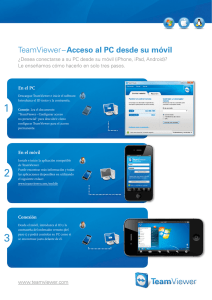 TeamViewer – Acceso al PC desde su móvil