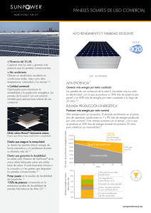paneles solares de uso comercial