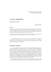 La carrera administrativa - Instituto de Estudios Fiscales