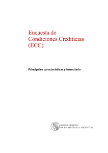 Encuesta de Condiciones Crediticias (ECC)