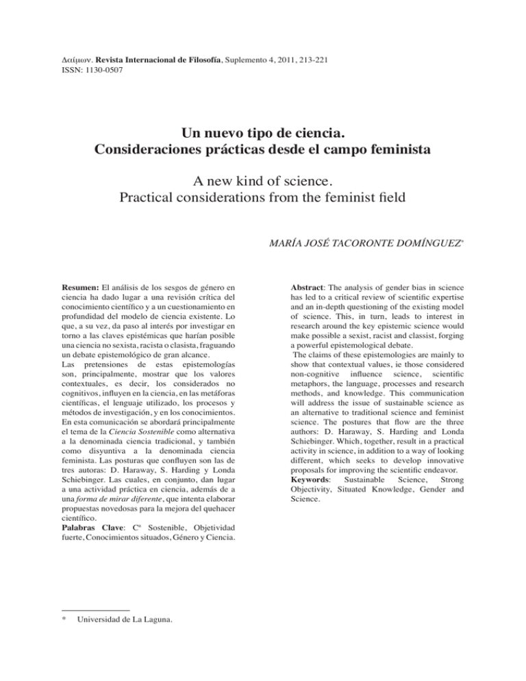 Un Nuevo Tipo De Ciencia Consideraciones Pr cticas Desde El