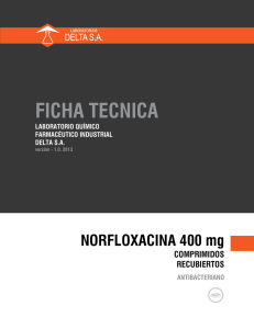 NORFLOXACINA 400 mg