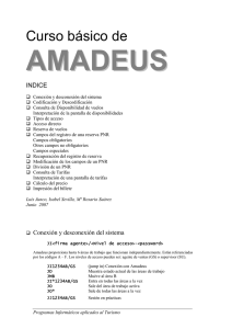 Curso básico de AMADEUS