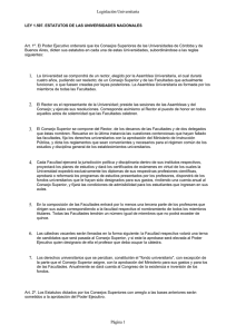 Legislación Universitaria Página 1