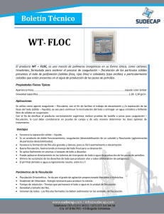 WT- FLOC - Sudecap