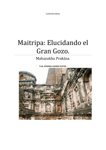 Maitripa: Elucidando el Gran Gozo.