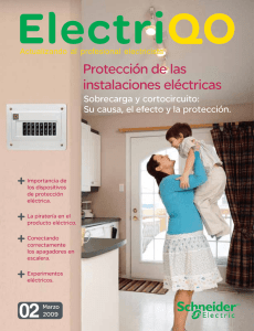 Protección de las instalaciones eléctricas