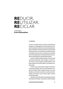 reducir, reutilizar, reciclar - Revista Elementos, Ciencia y Cultura