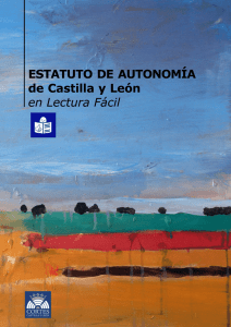 Estatuto de Autonomía de Castilla y León en Lectura Fácil