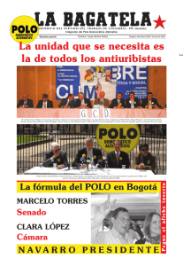 Bagatela -28.pmd - Partido del Trabajo de Colombia