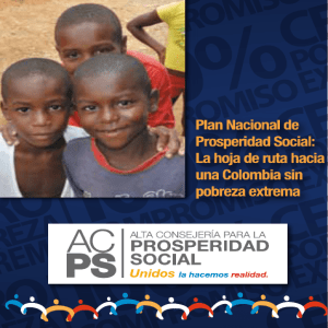 Plan Nacional de Prosperidad Social