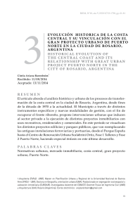 evolución historica de la costa central y su vinculación con el gran