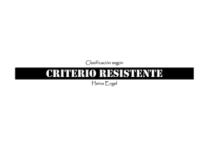 CRITERIO RESISTENTE