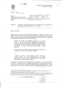 Page 1 s C - 3 3 Ministerio de Comunicaciones República de