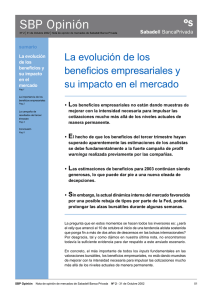 La evolución de los beneficios empresariales y su impacto en el