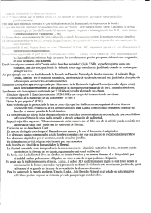 Carácter absoluto de los derechos humanos