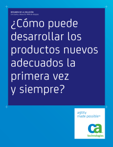 ¿Cómo puede desarrollar los productos nuevos