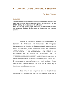 contratos de consumo y seguro - Colegio de Abogados de San Isidro